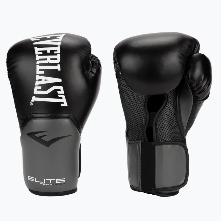 Everlast Pro Style Elite 2 γάντια πυγμαχίας μαύρα EV2500 3