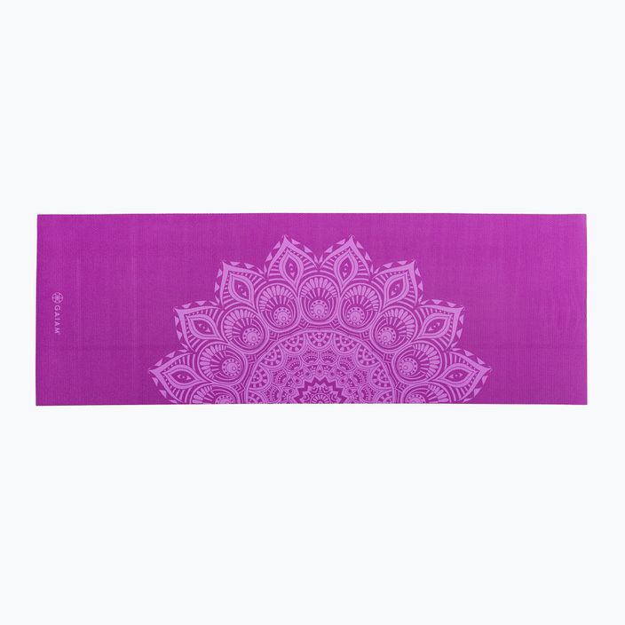 Στρώμα γιόγκα Gaiam Purple Mandala 6 mm μοβ 62202 2