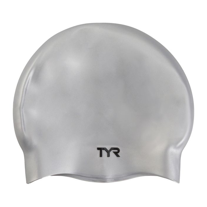 TYR Wrinkle-Free σιλικόνη σκουφάκι κολύμβησης γκρι LCS 2