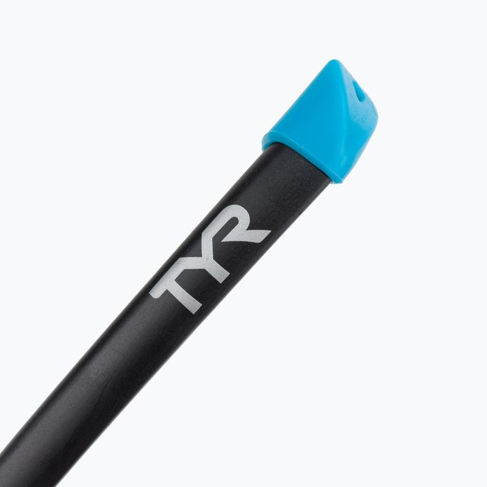 TYR Ultralite Snorkel 2.0 μαύρος-μπλε σωλήνας προσώπου LSNRKL_001 3