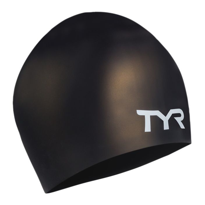 TYR Wrinkle-Free σκουφάκι για κολύμπι μαύρο LCSL_001