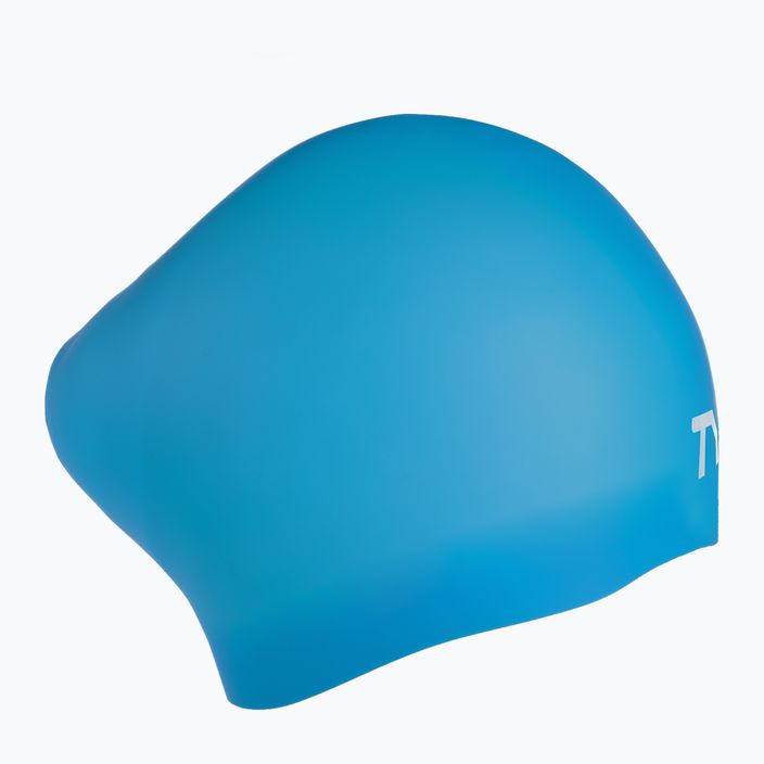 TYR Wrinkle-Free μπλε σκουφάκι για κολύμπι LCSL_420 2