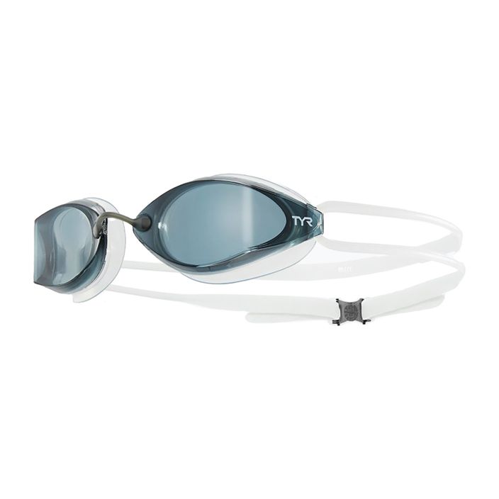 TYR Tracer-X Racing γυαλιά κολύμβησης καπνός/καθαρό/καθαρό LGTRX_072 2