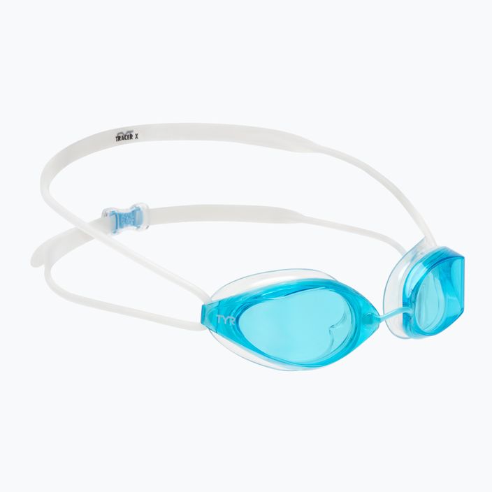 TYR Tracer-X Racing μπλε/καθαρά γυαλιά κολύμβησης LGTRX_217