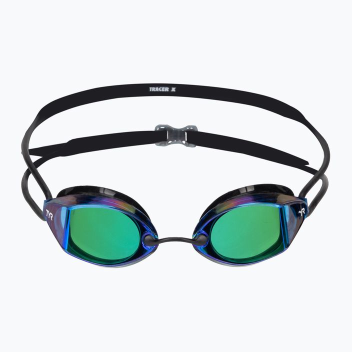 TYR Tracer-X Racing Mirrored μπλε/μαύρο γυαλιά κολύμβησης LGTRXM_422 2