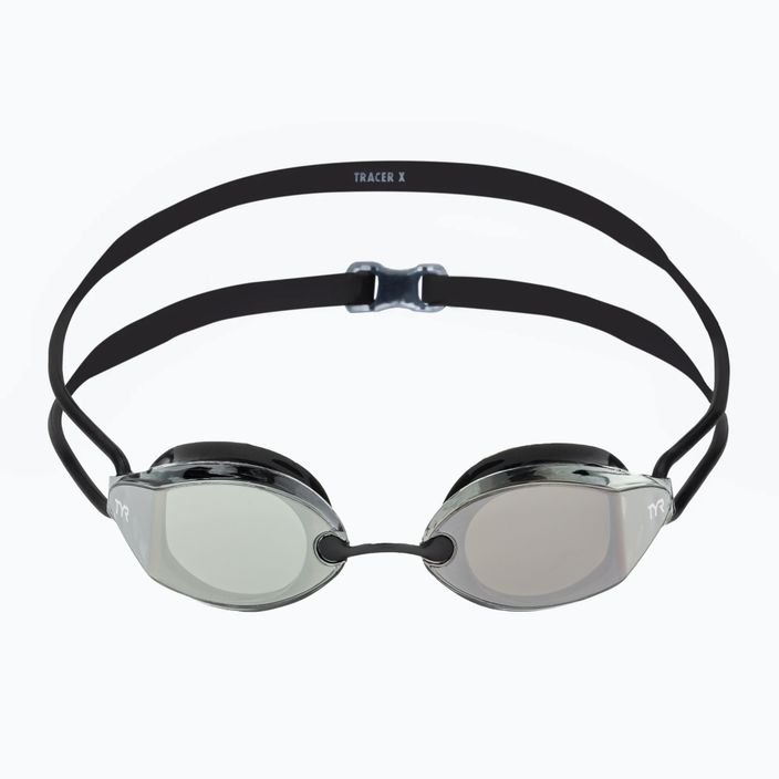 TYR Tracer-X Racing Nano Mirrored ασημί/μαύρο γυαλιά κολύμβησης 2