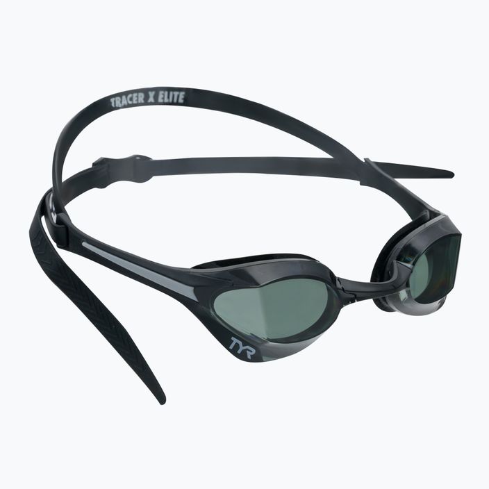 TYR Tracer-X Elite καπνός/μαύρο γυαλιά κολύμβησης LGTRXEL_074