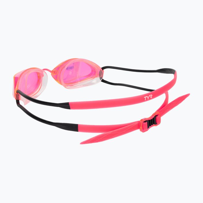 TYR Tracer-X Racing Mirrored ροζ/μαύρο γυαλιά κολύμβησης LGTRXM_694 4