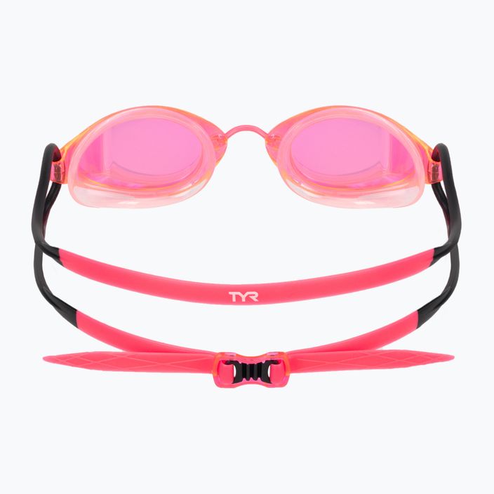 TYR Tracer-X Racing Mirrored ροζ/μαύρο γυαλιά κολύμβησης LGTRXM_694 5