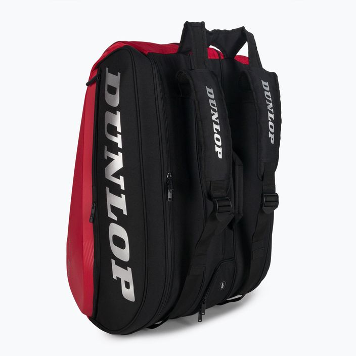 Τσάντα τένις Dunlop CX Performance 12RKT Thermo 85 l μαύρο/κόκκινο 103127 4