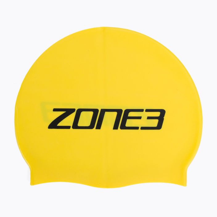 ZONE3 High Vis καπέλο κολύμβησης κίτρινο SA18SCAP115