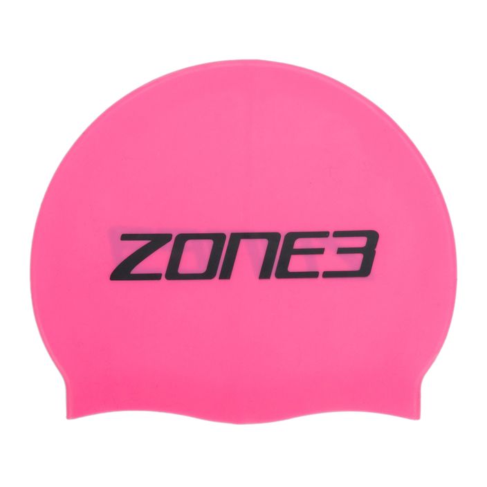 ZONE3 High Vis καπέλο για κολύμπι ροζ SA18SCAP114 2