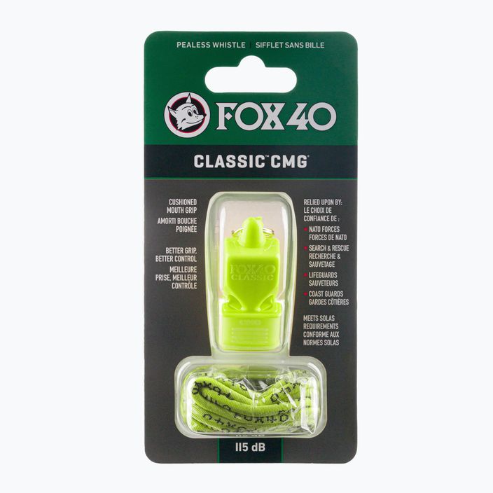 Fox 40 Classic CMG σφυρίχτρα κίτρινο 9603 2