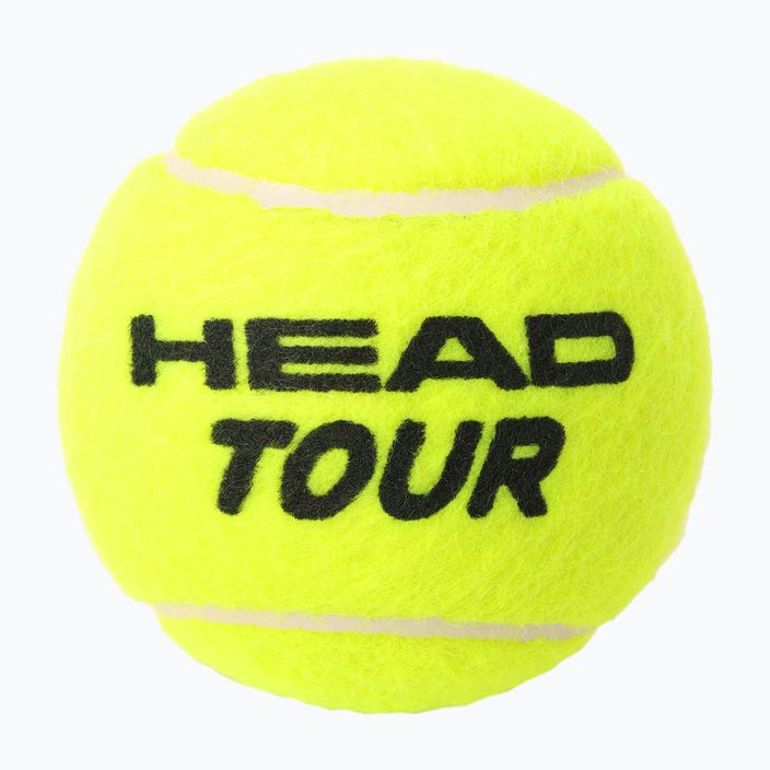 HEAD Tour μπάλες τένις 4 τεμάχια κίτρινο 570704 2