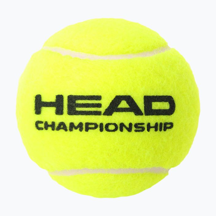 HEAD Championship μπάλες τένις 4 τμχ κίτρινο 575204 2