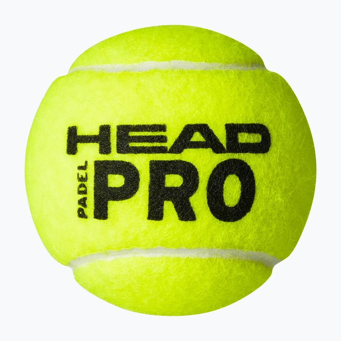 HEAD Pro μπάλες για κουπί 3 τεμάχια κίτρινο 575613 2