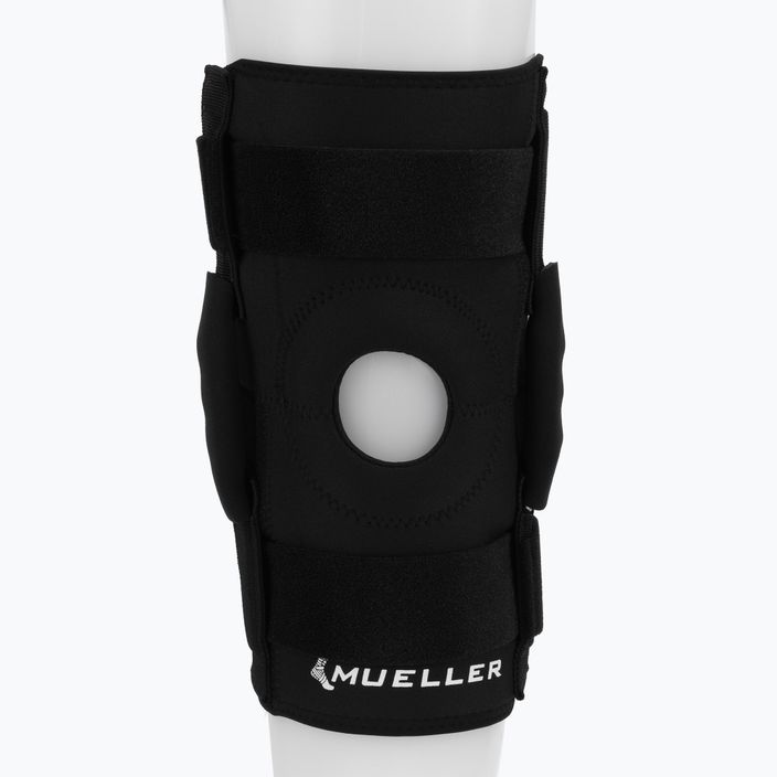 Mueller Hinged Wraparound Knee Brace μαύρο 53137 2