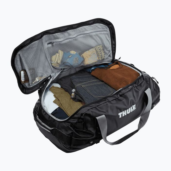 Thule Chasm Duffel 130L ταξιδιωτική τσάντα μαύρη 3204419 11