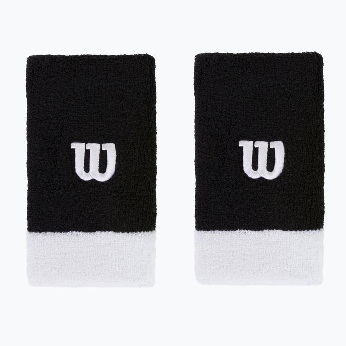 Wilson Extra Wide wristband μαύρο WRA7335 2