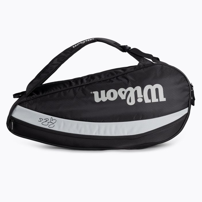 Wilson RF Team 6 Pack τσάντα τένις μαύρη WR8005701 2
