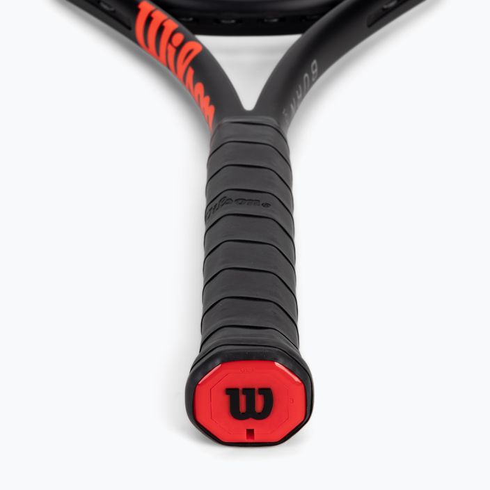 Wilson Burn 100Ls V4.0 ρακέτα τένις μαύρο και πορτοκαλί WR044910U 3