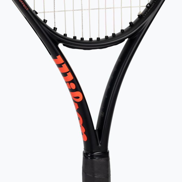 Wilson Burn 100Ls V4.0 ρακέτα τένις μαύρο και πορτοκαλί WR044910U 5