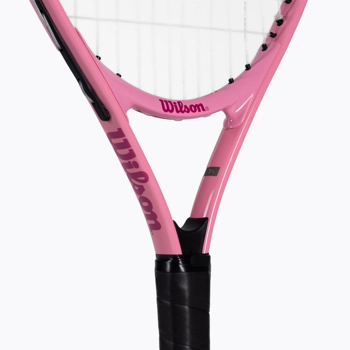 Wilson Burn Pink Half CVR 23 ροζ WR052510H+ παιδική ρακέτα τένις 5