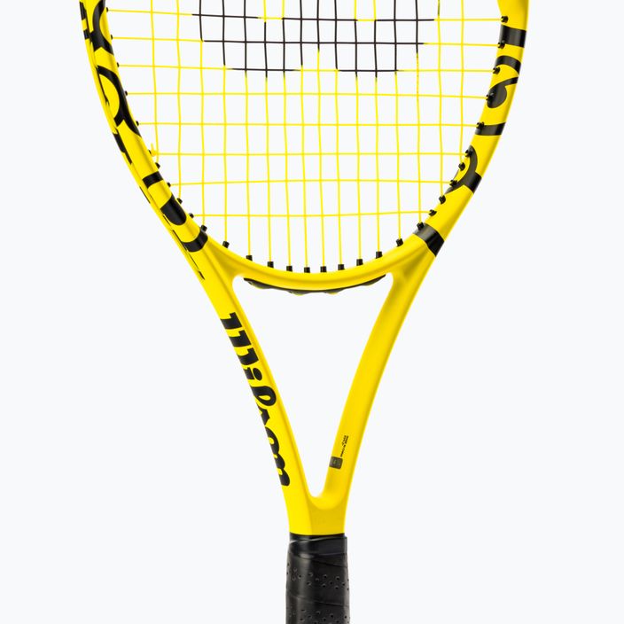 Wilson Minions ρακέτα τένις 103 κίτρινη και μαύρη WR064210U 5