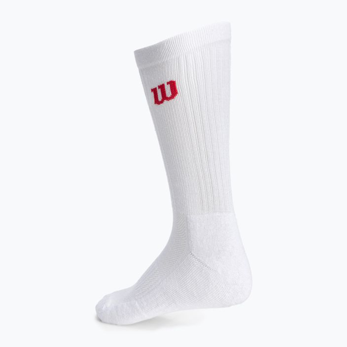 Wilson Crew ανδρικές κάλτσες τένις 3 ζευγάρια λευκές WRA803001 3