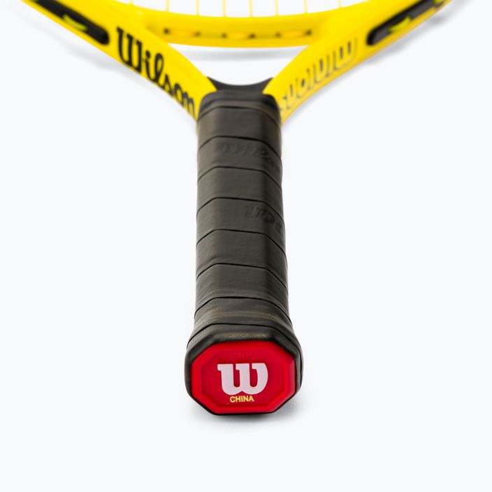 Παιδική ρακέτα τένις Wilson Minions Jr 23 κίτρινο/μαύρο WR069110H+ 3