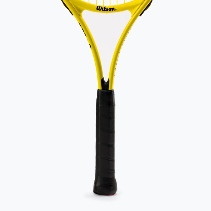 Παιδική ρακέτα τένις Wilson Minions Jr 25 κίτρινη WR069210H+ 4
