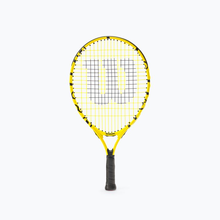 Wilson Minions Jr 19 παιδική ρακέτα τένις κίτρινη και μαύρη WR068910H+