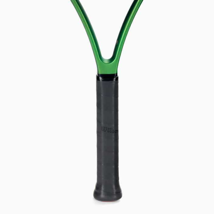 Wilson Blade 26 V8.0 παιδική ρακέτα τένις μαύρο-πράσινο WR079210U 4