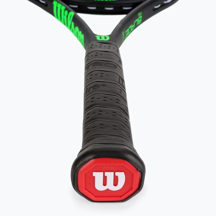 Wilson Blade Feel 103 ρακέτα τένις μαύρη-πράσινη WR083310U 3