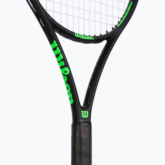 Wilson Blade Feel 103 ρακέτα τένις μαύρη-πράσινη WR083310U 5