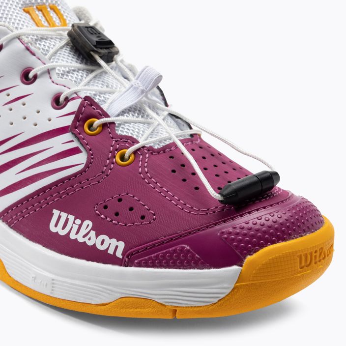 Wilson Kaos 2.0 παιδικά παπούτσια τένις λευκό και ροζ WRS329090 7