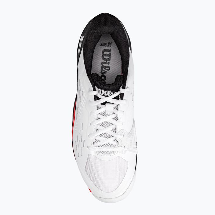 Wilson Rush Pro Ace Clay ανδρικά παπούτσια τένις μαύρο και άσπρο WRS329520 6