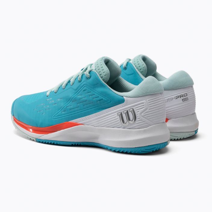 Γυναικεία παπούτσια τένις Wilson Rush Pro Ace Clay μπλε WRS329560 3