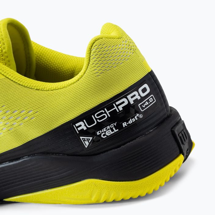Ανδρικά παπούτσια τένις Wilson Rush Pro 4.0 κίτρινο WRS328610 8