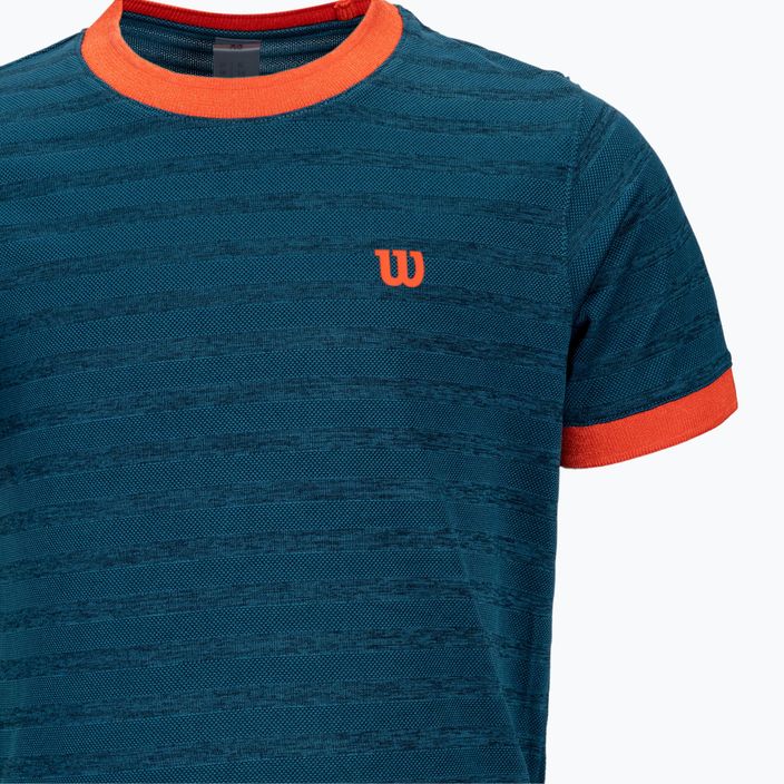 Wilson Competition Crew II παιδικό πουκάμισο τένις μπλε WRA807203 3