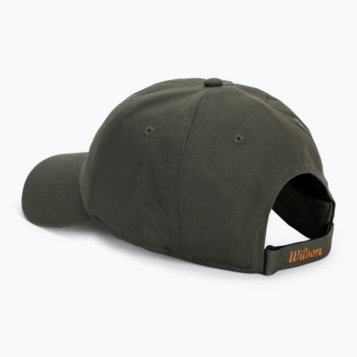 Ανδρικό καπέλο Wilson Script Twill πράσινο WRA788608 3