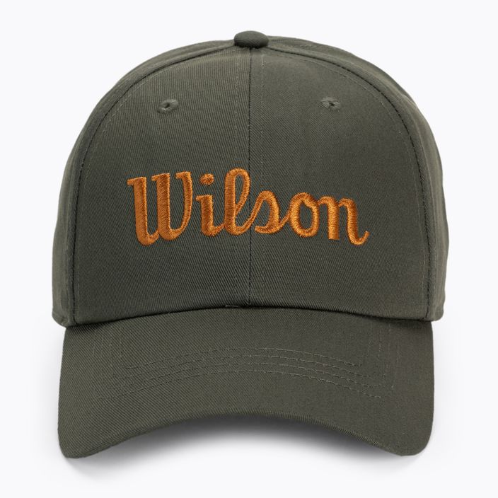 Ανδρικό καπέλο Wilson Script Twill πράσινο WRA788608 4