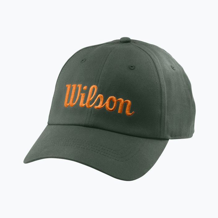 Ανδρικό καπέλο Wilson Script Twill πράσινο WRA788608 5