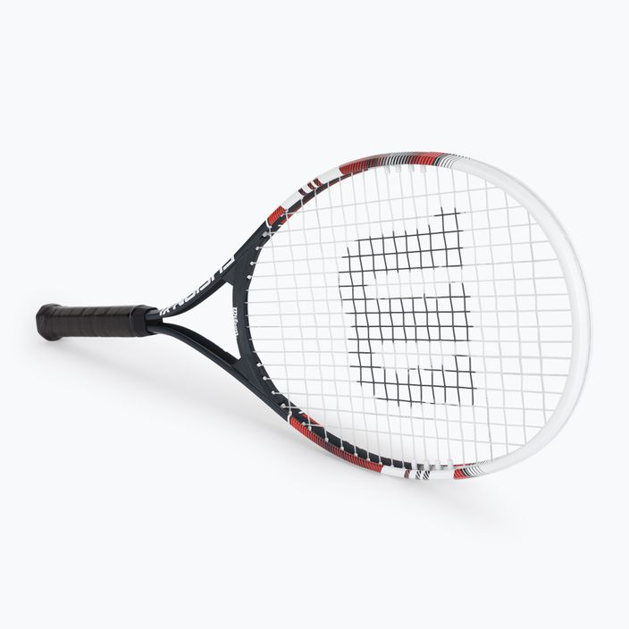 Wilson Fusion XL ρακέτα τένις μαύρο και άσπρο WR090810U 2
