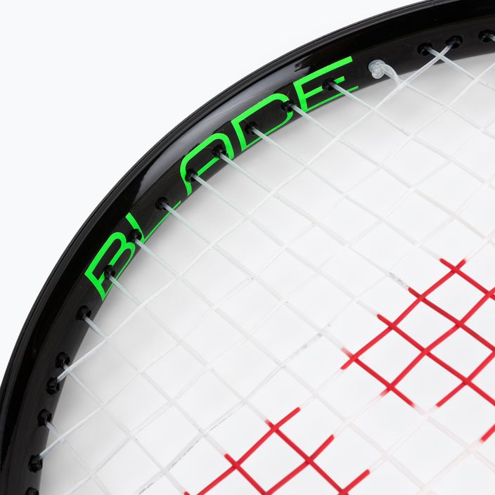 Wilson Blade Feel Rxt 105 ρακέτα τένις μαύρη-πράσινη WR086910U 6