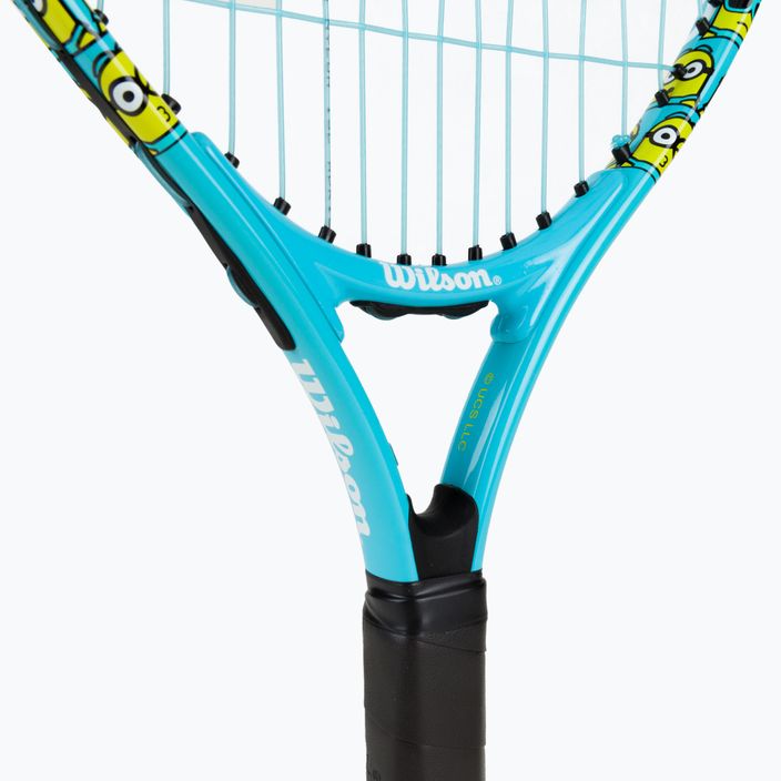Wilson Minions 2.0 Jr 19 παιδική ρακέτα τένις μπλε/κίτρινη WR097010H 4