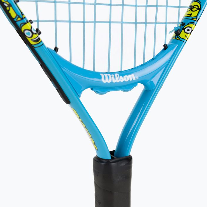 Wilson Minions 2.0 Jr 17 παιδική ρακέτα τένις μπλε/κίτρινη WR096910H 4