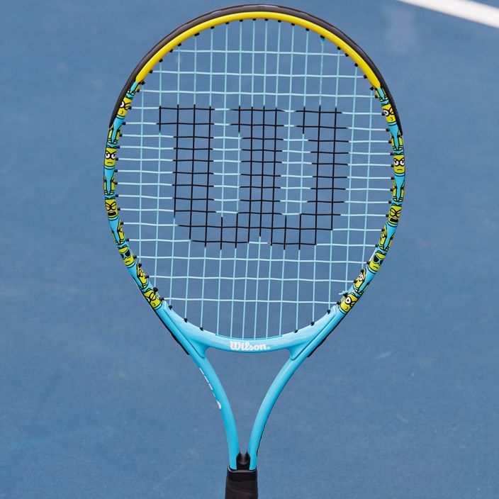 Παιδική ρακέτα τένις Wilson Minions 2.0 Jr 23 μπλε/κίτρινο WR097210H 7