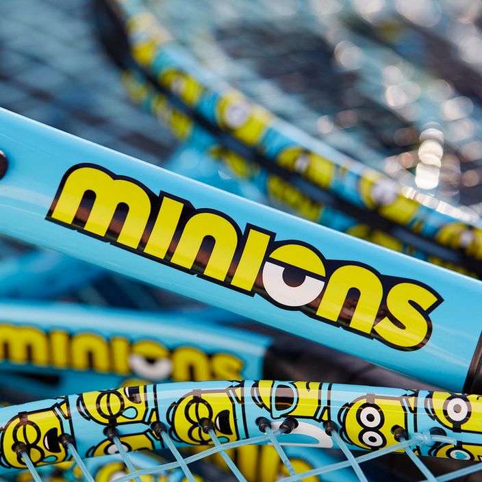 Παιδική ρακέτα τένις Wilson Minions 2.0 Jr 21 μπλε/κίτρινο WR097110H 12