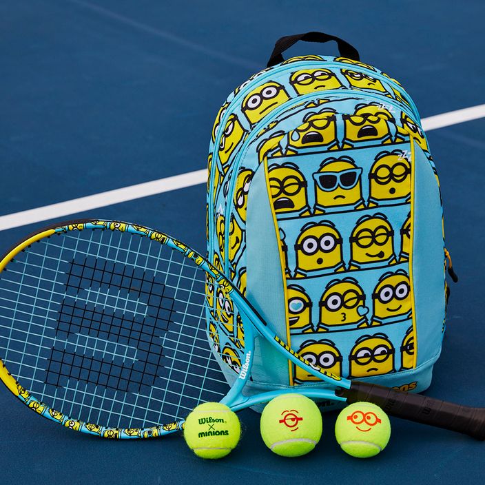 Wilson Minions 2.0 Jr 25 παιδική ρακέτα τένις μπλε/κίτρινη WR097310H 8